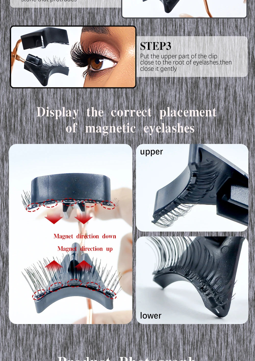 8Pcs Magnetic Lashes