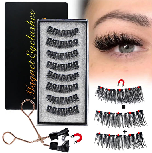 8Pcs Magnetic Lashes