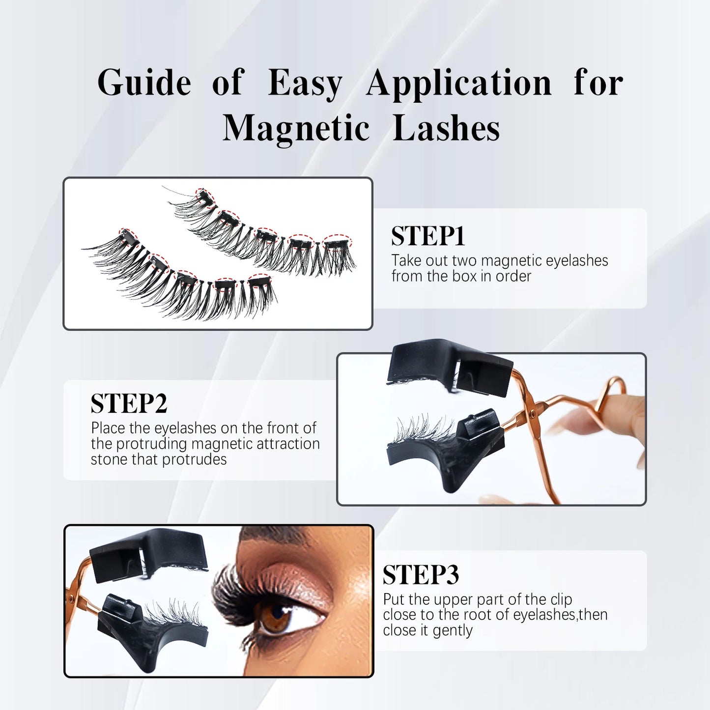 8Pcs Magnetic Lashes